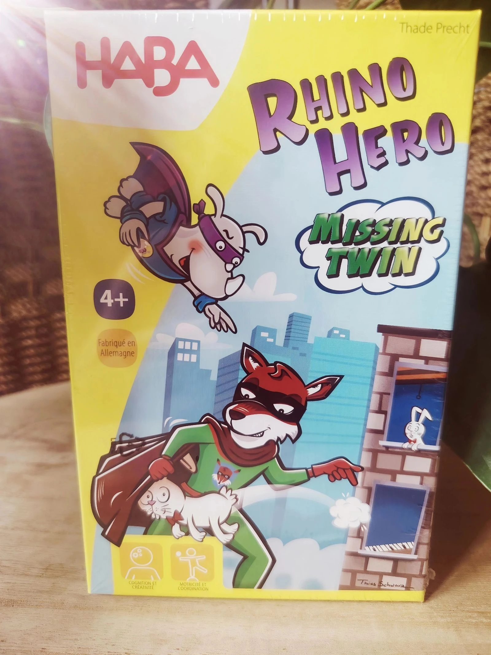 Jeux de société Rhino Hero Haba  – photo 2